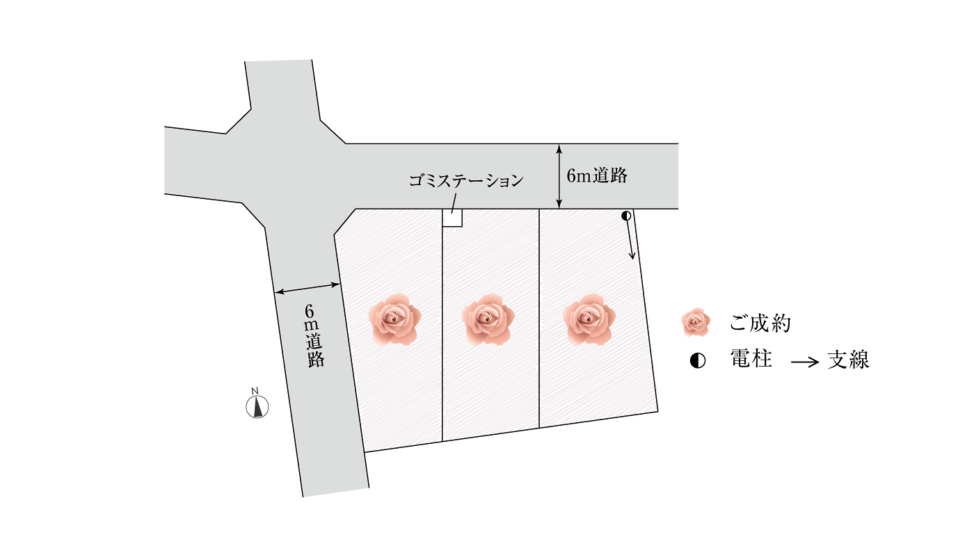コモンステージ浦和美園台II区画図