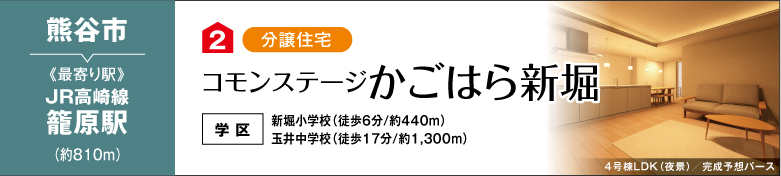 コモンステージかごはら新堀（分譲住宅）