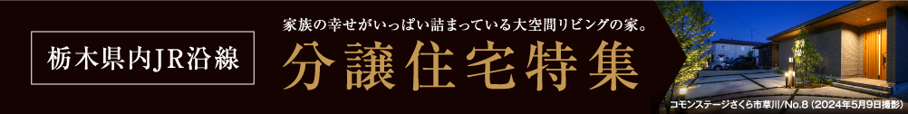 分譲住宅特集バナー