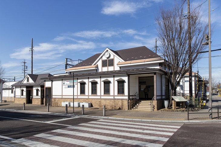 名鉄各務原線「各務原市役所前」駅