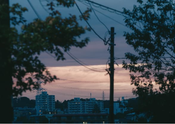 夕方５時のチャイムが聞こえたから。