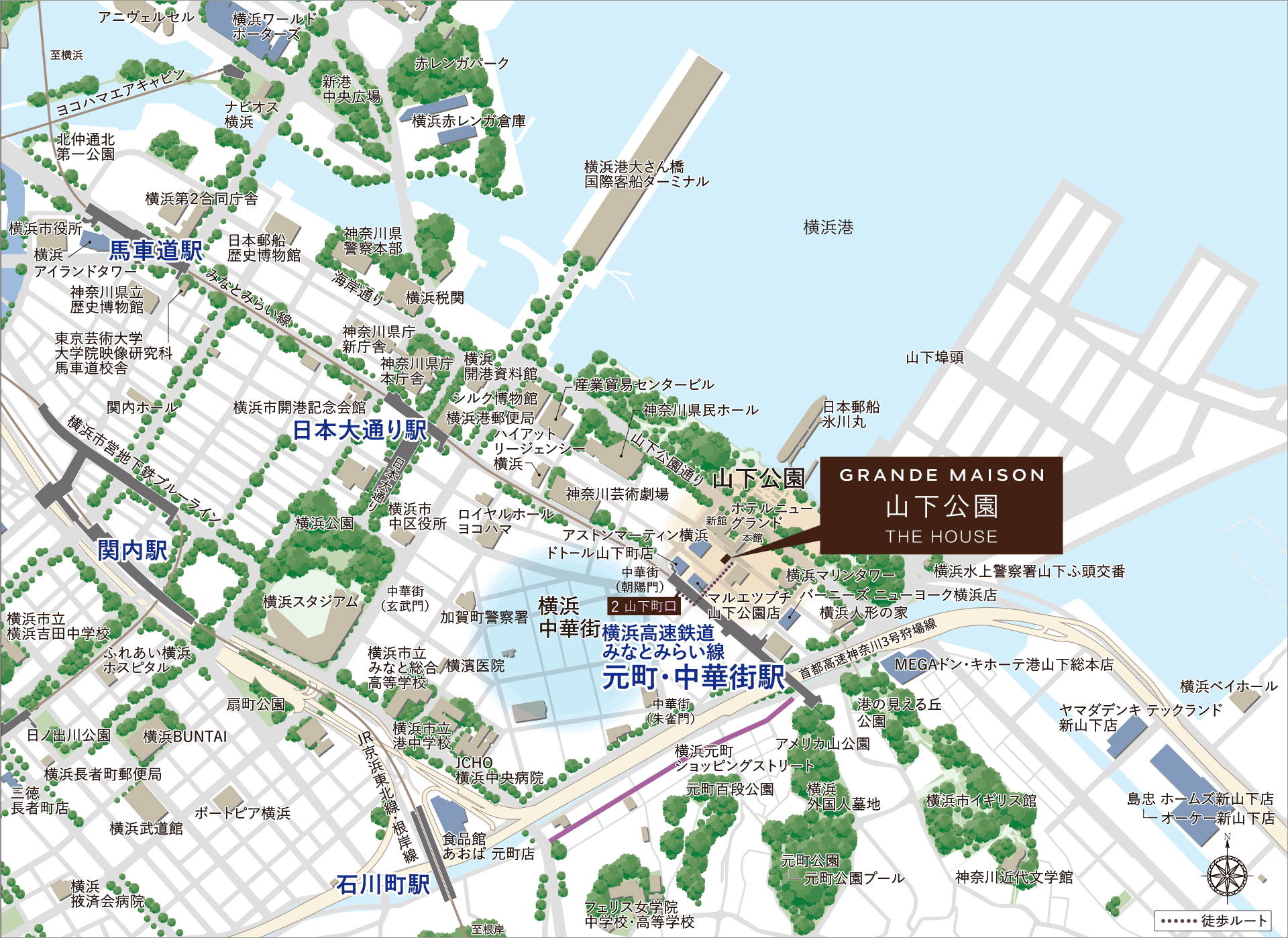 （広域）現地案内図