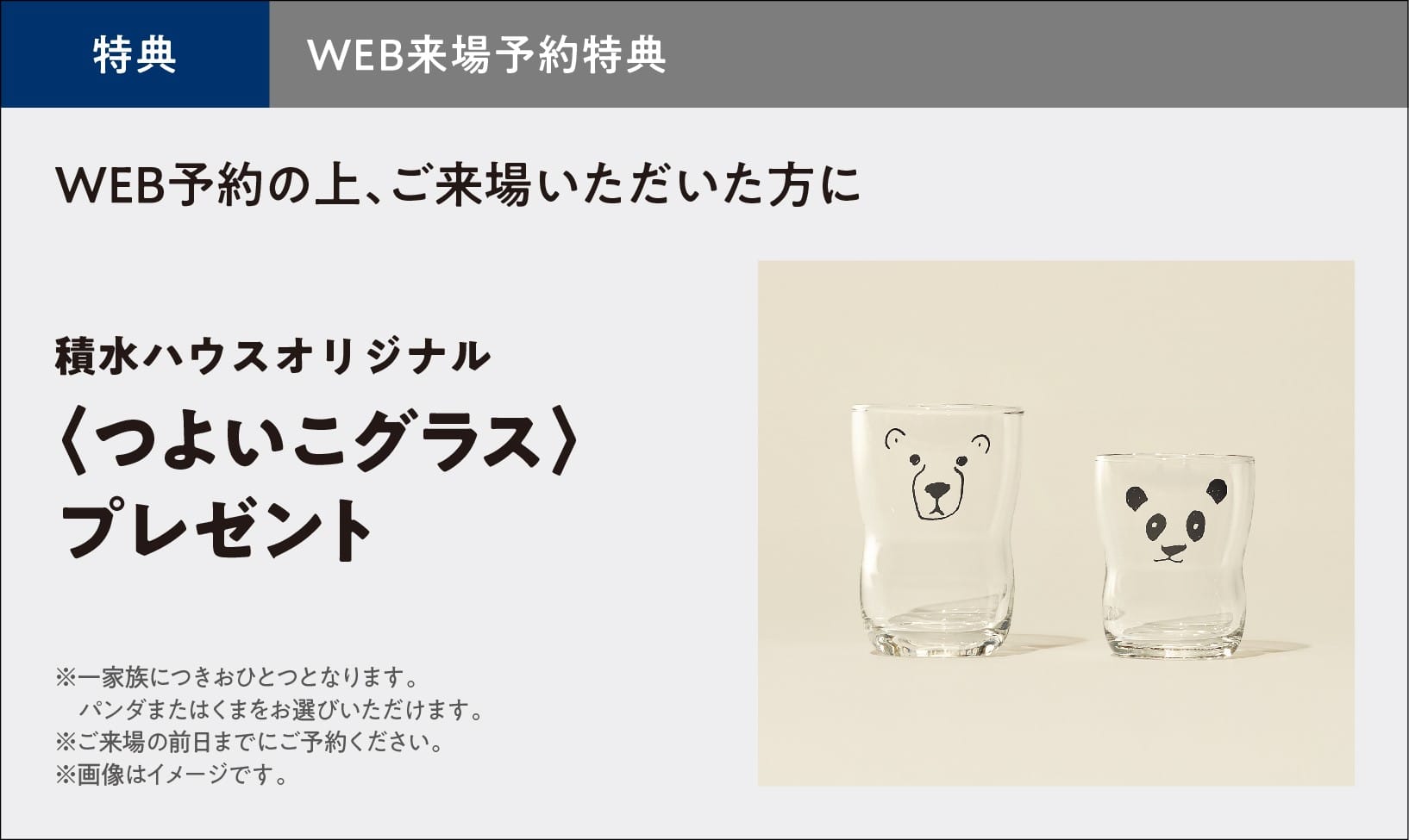 WEB予約でプレゼント