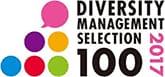 ロゴ：「新・ダイバーシティ経営企業100選」