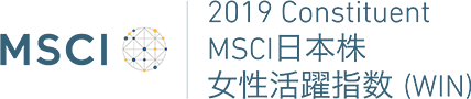 ロゴ：「MSCI 日本株女性活躍指数（WIN）」
